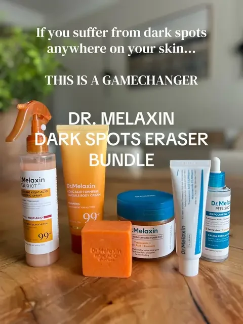 Okay, if you’ve been trying to fade dark spots, sun spots, post-acne marks, or just uneven skin tone and nothing seems to make a difference, you need to see this. The Dr. Melaxin Dark Spot Eraser Bundle is honestly one of those products that made me do a double take. I love that it targets discoloration not just on your face, but anywhere on your body where you have stubborn spots. If your skin has been looking dull or uneven, this bundle is a total game-changer. #drmelaxin #drmelaxinpeelshot #darkspots #hyperpigmentation #dealsforyoudays 