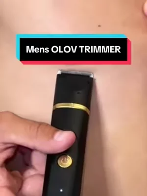 Men’s OLOV ELECTRIC TRIMMER ON SALE TODAY!! #tiktokshop #fullbodytrimmer #olovtrimmer #dealsforyoudays #olov 