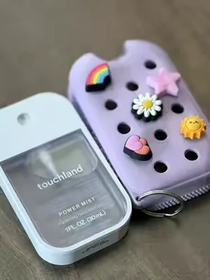 This one isn’t going to fall apart and is wildly popular in schools.  #touchlandhandsantitizer #crocs #jibbitzcrocs #handsanatizer #touchland 