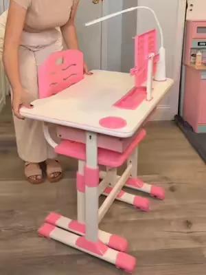 ESCRITORIO PARA NIÑOS CON MESA y SILLA AJUSTABLE #desk #mesaparaniños #mesaajustableparaniños #DealsForYouDays @MIUZZY US    