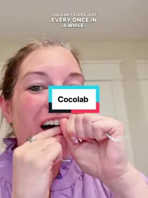 #cocolab #flossing #teeth #teethwhitening @MEETCOCOLAB 