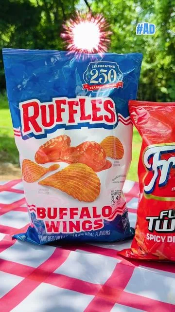 #ad @Frito-Lay Shop Red White and Blue Bundle!! #fritolay #redwhiteandblue @Doritos @RUFFLES @Fritos #tiktokshop 