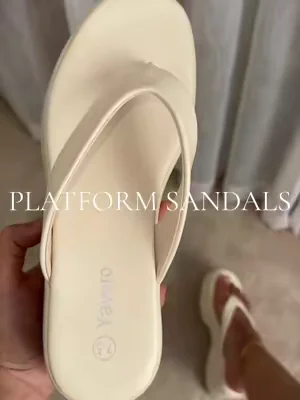 Love these!! #platformsandals #flipflops #y2kfashion #90sfashion #early2000s summer sandals 