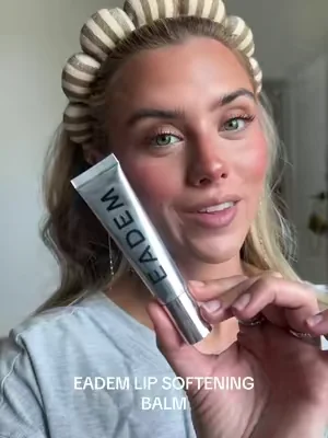 my besties favorite lip balm so naturally I had to twin her and try it out it’s so soft on the lips without feeling sticky or heavy  #eademlechouchou #eademlipbalm #sakurashavedice #lipbalm #dealsforyoudays @EADEM 
