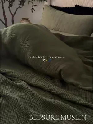They are in fact, THAT GIRL✨ #cottonblanket #muslinblanket #blanket #lightweightblanket #bedsure 