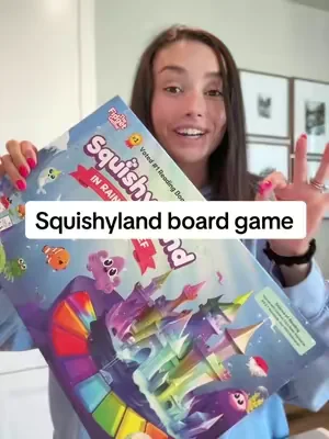 Replying to @Daniela 🧚🏼‍♀️🪴📚 This is the perfect game to start young and it grow with them!! #squishyland #boardgames #educationalgames 