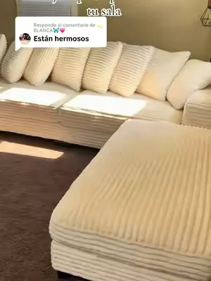 Respuesta a @💫BLANCA🦋💗 sofá súper elegante con luz led incluida #DealsForYouDays #furniture #sofa #parati 
