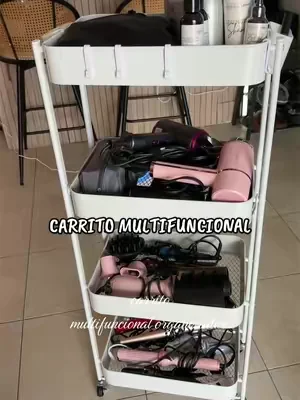 un carrito organizador para su eres mamá, o tienes un negocio esto sería lo mejor que vas a ordenarte para mantener todo en su lugar 🤍🤍 #TikTokShopDealsforYouDays #DealsForYouDays #summerwins #storageorganizer #storagecar 