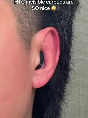 #invisibleearbuds #miniheadphones #headphones #htc 