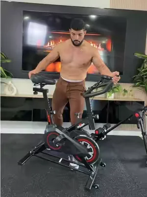 Bicicleta estática estática deportiva de relife Bicicleta de Ciclismo Interior para Cardio Entrenamiento, con cojín de asiento cómodo, monitor LCD para bicicleta de entrenamiento en casa 330LBS Capacidad de bicicleta estática con Transmisión silenciosa por correa TikTokShopHolidayHaul. #bikecardio #bikeexercise #tiktokshopcreatorpicks #SummerWins #DealsForYouDays @Relifesports.Affiliate 