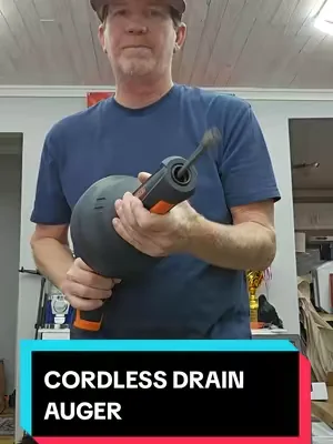 VEVOR 12V CORDLESS ELECTRIC DRAIN AUGER, 25 FT LONG, CLOG REMOVER FOR PIPES FROM 3/4" - 2",  1 BATTERY AND CHARGER. #drainsnake #drainauger #tiktokshopcreatorpicks #summervibes #dealsforyoudays @VEVOR Store @CreatorCollab_Mabel @Haidee_Collab 