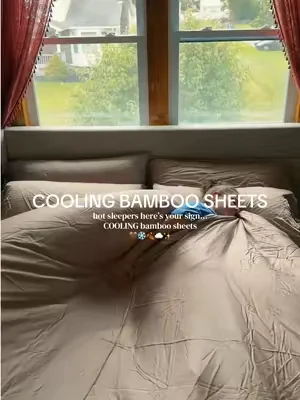No bc they’re actually life changing 😭😍❄️☁️✨ #coolingsheets #bamboosheets 