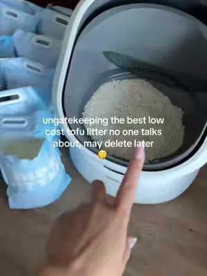 I did the research so you don’t have too.  Confirmed compatible with Litter-Robot, PetKit Pura Max, Petree, Warcat, Fumoi, Tayacicy, CatGenie, PetSafe ScoopFree, Petlibro Luma and more as long as they are tofu litter compatible.  Bags are filled to the max and weigh in at exactly 10lbs, even though bag says 9lbs, we stocked up for the year with 12 bags. Set 1 minute after cat uses the box to cycle  @Furrly Pet  #catlitter #tofucatlitter #TikTokShopDealsforYouDays #SummerWins #automaticlitterbox 