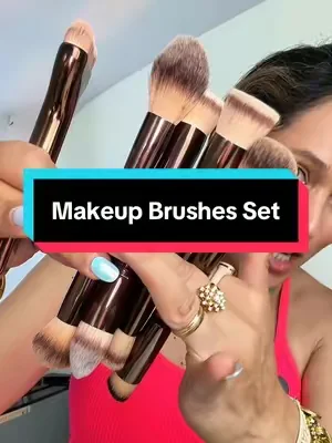Si todavía te maquillas con las mismas 2 brochas de siempre... necesitas ver esto 💗 13 brochas y estuche elegante para lograr un maquillaje mucho más pulido sin gastar una fortuna. #MakeupBrushes #MakeupTools #MakeupRoutine #summervibe #dealstoryoudays