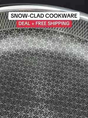 You kitchen could use the upgrade #snowclad #cookware 