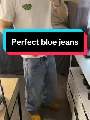 Tuff medium blue wash affordable jeans #baggyjeans #jeans #streetwear #StreetFashion #mensoutfitideas 