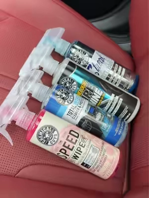 I actually have fun cleaning my car!  #chemicalguys #carwashingkit #cardetailing #dealsforyoudays #carcleaning 