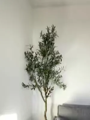 This artificial tree ads so much for home decor and living room decor! #decor #homedecor 