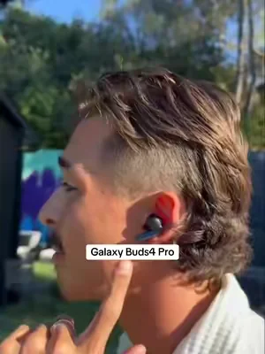 I’m so glad that I upgraded right when Samsung put the new buds4 on a sale!  #samsung #samsunggalaxy #tiktokmademebuyit #galaxybuds4pro #earbuds 