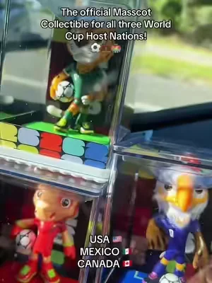 First time three countries are hosting the world cup and this will be a reminder forever!  #fifa #fifaworldcup #fifaworldcup2026 #mascots #dealsforyoudays 