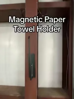 Magnetic Paper Towel Holder