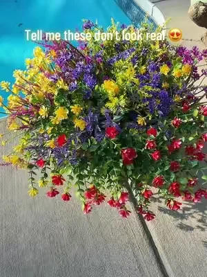 Don’t buy real flowers until you see these 💐 #fakeflowers #uvresistant #outdoordecor 