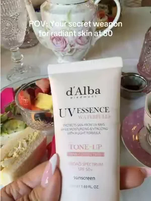 d'Alba Tone up Sun screen spf 50 #dealsforyoudays #tiktokshopcreatorpicks #kbeauty #dalba @d'Alba Piedmont 