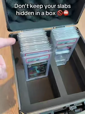 Display your slabs! #tiktokshopcreatorpicks #dealsforyoudays #summerwins #cardcollector #cardcollection 