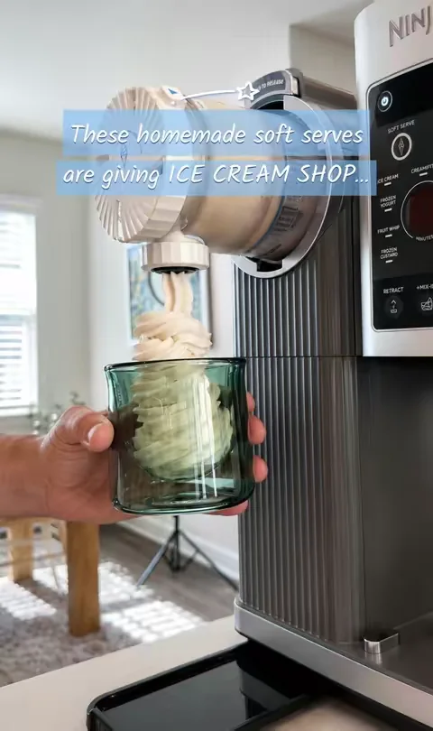 The Ninja CREAMi Swirl turned my kitchen into an ice cream shop 🍦 The soft serve comes out ridiculously creamy, and making your own flavors at home is way too much fun. If you’re an ice cream lover, this gadget is dangerous 😅 #NinjaCREAMi #NinjaCREAMiSwirl #SoftServe #IceCreamMaker #KitchenGadgets 