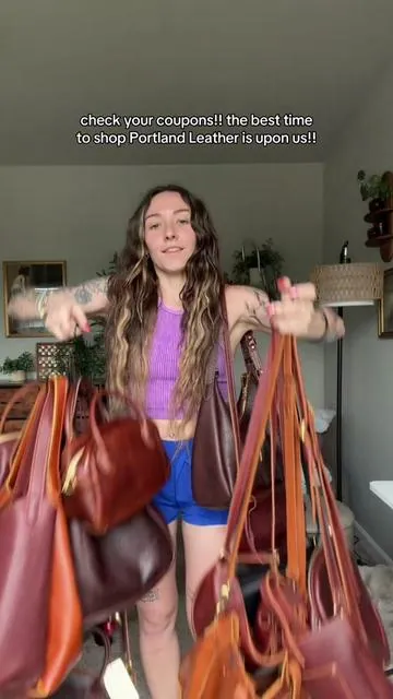 now’s the time!! Heading to make my next Portland leather order 🤩🤩 #plgpartner #portlandleather #dealsforyoudays #purse #purses 