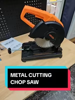 VEVOR CHOP SAW, .ETAL CUTTING SAW WITH 7-1/4" STAINLESS STEEL COLD CUT BLADE, 1200W, ADJUSTABLE CUTTING. #chopsaw #tools #tiktokshopcreatorpicks #summervibes #dealsforyoudays @VEVOR Store @CreatorCollab_Mabel @Haidee_Collab 
