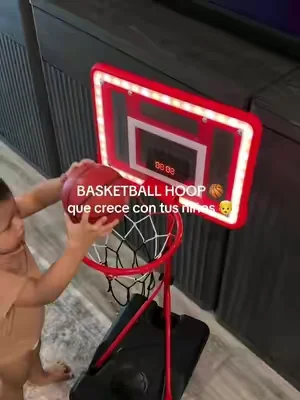 Ame este Basketball Stand 🧡  #basketballhoop #basketballstand #toddlermusthaves #kidsmusthave #mommusthavesforbabies 