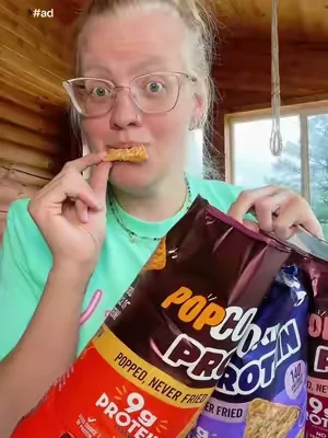 Replying to @isabelle | probably eating #ad #popcornersprotein @Frito-Lay Shop @Frito-Lay Brands @PopCorners #popcorners #proteinchips #proteinsnack 