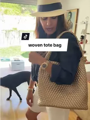 Gorgeous NEW linda woven hobo bag from Newbella! #woventote #dealsforyoudays #tiktokshopcreatorpicks #wovenhobobag #designerbags 