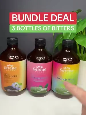 More bitters for less! #soursop #sereneherbs 