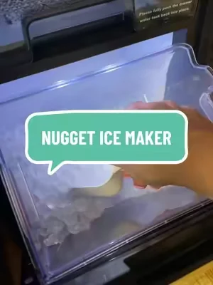 This nugget ice maker is such a great deal but it won’t last long 🧊💦 @EUHOMY #icemaker #euhomysuperbrandday #dealsforyoudays 