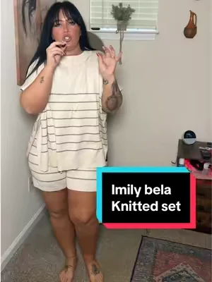 The matching set that makes getting dressed effortless. 💗 Lightweight, comfy, and cute enough to wear from lounging at home to running errands or vacation days. Just throw it on and you’re instantly put together. @Imily Bela Apparel  #DealsForYouDays #MatchingSet #TwoPieceSet #LoungeSet #ComfyStyle 