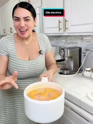 Olakys – Olla eléctrica multifuncional (1,5 L): mini olla portátil con revestimiento cerámico antiadherente y control de doble potencia. Ideal para preparar bistec, huevos, arroz frito, avena, sopa y ramen; perfecta para dormitorios y cocinas.#tiktokshopcreatorpicks #dealsforyoudays #ollaelectrica #cocina 