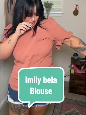 This blouse is giving soft, feminine, and effortlessly chic. 🤍 The square neckline, flowy fit, and peplum silhouette make it one of those tops you’ll reach for all season. Pair it with denim shorts, jeans, or a maxi skirt for the cutest summer look! @Imily Bela Shop #DealsForYouDays #Cottagecore #CoquetteStyle #PeplumTop #SquareNeckTop          