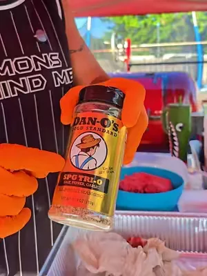 this Dano's Salt, Pepper, Garlic  food seasoning is exceptional and great on anything. #food #seasoning #dealsforyoudays #tiktokshopcreatorpicks #summervibes @Dan-O’s Seasoning 