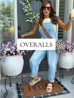 #overalls #fashion #fashiontiktok #dealsforyoudays #womensfashion 