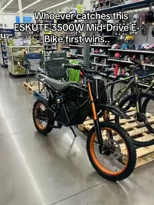 ESKUTE 3500W Mid-Drive E-Bike #DealsForYouDays #SummerWins 