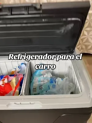 Refrigerador para el carro o nevera eléctrica. #refrigeradorparaelcarro #carrefrigerator #dealsforyoudays #nevera #euhomy 