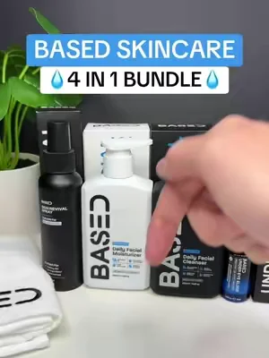 Ultimate Skincare Set from Based! #skincare #mensskincare #basedskincare 