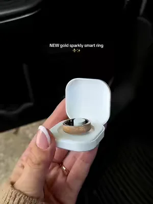 girl, get yourself a smart fitness ring that doesn’t cost hundreds AND sparkles ✨ @Koepovk Outpost #smartring #fitnessring 