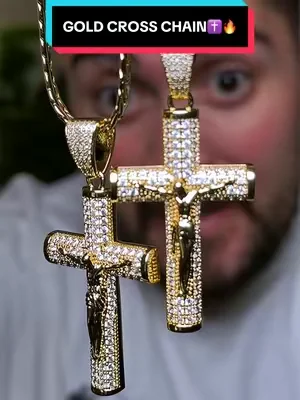 ✝️ Is this the best Jesus chain on TikTok Shop? Over 30,500 sold and it’s easy to see why. Choose from Cuban, Miami, Rope, or Figaro styles, all finished with a premium frosted Jesus pendant. 14K real gold-plated with advanced tarnish-resistant nanotech, built for everyday wear. Massively discounted with free shipping for a limited time. Check it out for yourself—I’ll leave the link right down here.@Holylegend Jewelry USA #holylegendjewelry #mensjewelry #cubanchain #mensfashion #TikTokShopFinds 