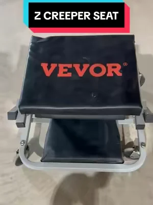 VEVOR Z CREEPER SEAT, 2 IN 1, ROLLING CHAIR OR CREEPER, 300 LB WEIGHT CAPACITY, DURABLE WHEELS, FOLDABLE STOOL. #zcreeper #shopstool #tiktokshopcreatorpicks #summervibes #dealsforyoudays @VEVOR Store @CreatorCollab_Mabel @Haidee_Collab 