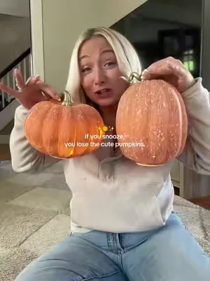 there was no way I was missing out on these this year! #falldecor #pumpkins #pumpkinseason #qvctiktoksuperbrandday 