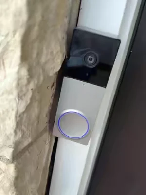 Secure view keypad dead lock and camera #doorbell #camera #lock #security 