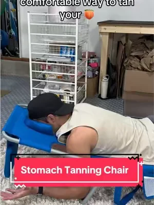 I just wish they invented this sooner #tanningchair #tanningtips #foldingchair #tiktokshopcreatorpicks #summermusthaves 